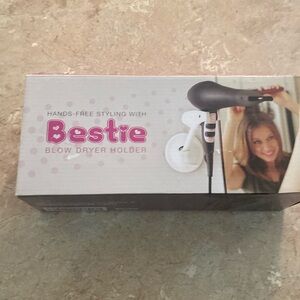 Bestie Blowdryer Holder Mount – NIB | Hands-Free Hair Dryer Stand